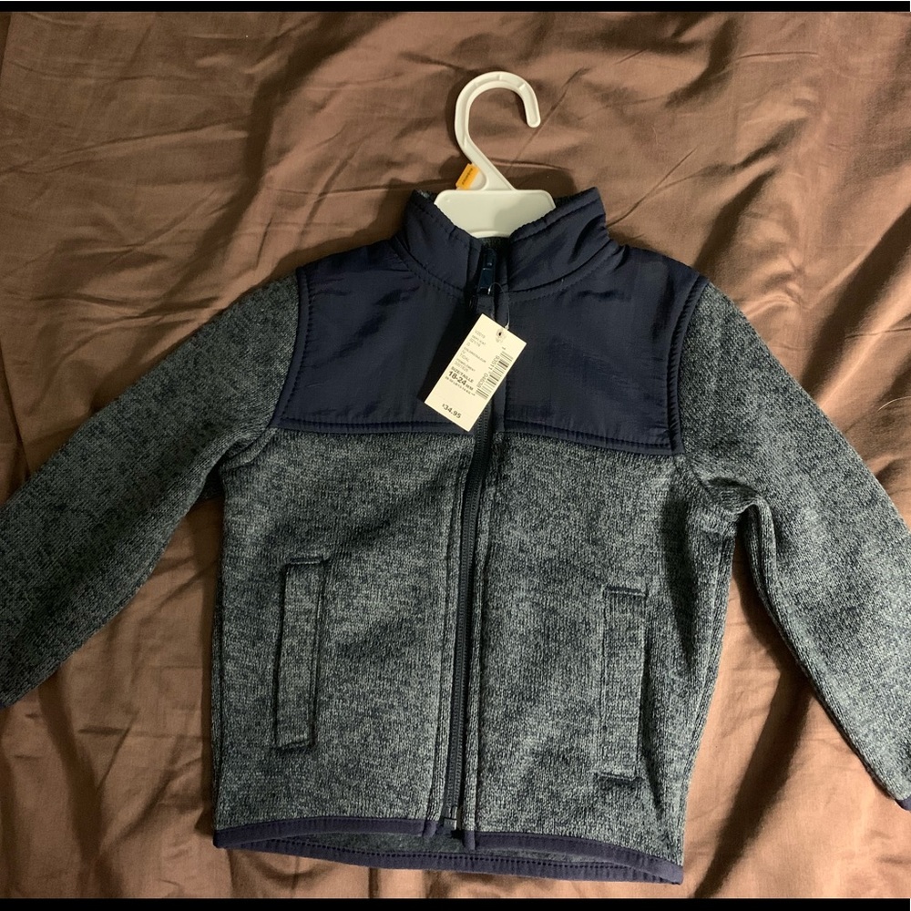 Toddler Navy Fleece Jacket